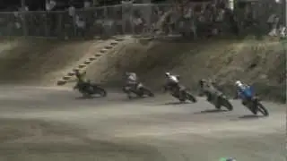 Briar Bauman's run from 5th to 2nd in the final laps at Lodi