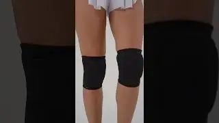 Knee pads 'SPORT' with removable pads (black)