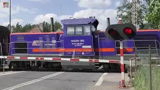 Przejazd kolejowy Nowiny Wielkie #2 (PL) - 2.7.2023 / Železniční přejezd / Railroad crossing