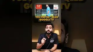 🔥TCL T6C 55&rdquo; QLED 4K Smart TV Review #shorts #shortvideo #short #TCLTV #4KTV #TechReview #SmartTV