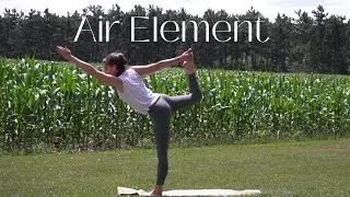 🍃Air Element Yoga Flow | Expansiveness & Connection