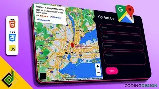 Add Google Map Location With Contact Us Page | Embed Google Map In Website