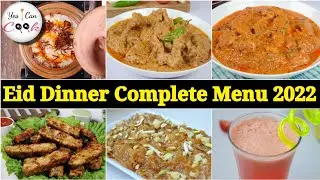 Eid Dinner Complete Menu by (YES I CAN COOK)
