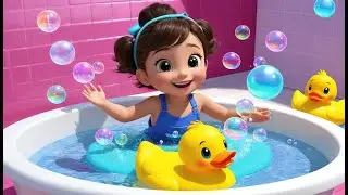 Splish, Splash, A Rainbow Bath | Fun Bath Time Song for Kids | Rainbow Adventure Rhyme