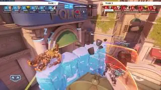 Overwatch ~ Mei & Sigma Combo ~ Bastiowned
