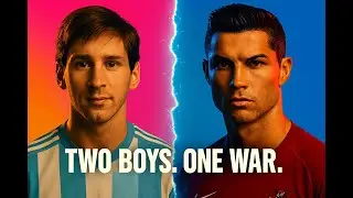 Messi Vs Ronaldo : Two Boys. One War.