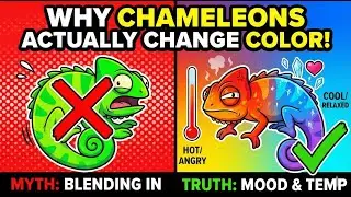 Why Do Chameleons Actually Change Color? (It&rsquo;s Not Camouflage)