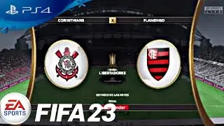 FIFA 23 PS4 - CORINTHIANS VS FLAMENGO