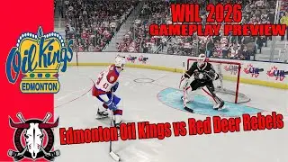 Edmonton Oil Kings vs Red Deer Rebels | WHL 2026 | Gameplay Preview
