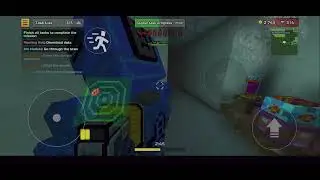 I tried to Get Away from Seeker the Crazy Killer, insane. (Game Ft. Pixel Gun 3D & Among Us)