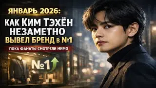 Январь 2026: Как Ким Тэхён Незаметно Вывел Бренд в №1, Пока Фанаты Смотрели Мимо
