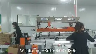 High speed automatic facial tissue paper wrapping machine