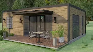 Modern Forest Hideaway Cozy Minimalist Cabin with Deck Views | Exploring Tiny House