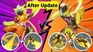 Zeraora Wildcharge and Spark VS Discharge and Volt Switch 🤔🤔 ll Pokemon Unite