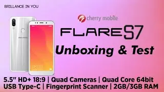 Cherry Mobile Flare S7 Unboxing / Test (Preview)