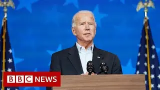 US election: Joe Biden - 'Each ballot must be counted' - BBC News