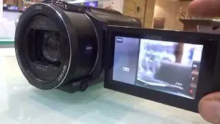 Sony Handycam FDR AX53 4k Recording with Exmor R CMOS Sensor #sony #handycam #4kvideorecording
