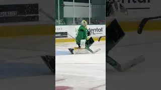 Austin Elliott at the Stars 2025 Dev Camp. #GoalieGearSnob #DallasStars #DevCamp #AustinElliott