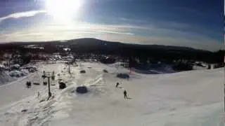 Optrix XD iphone case Test in k&aring;bdalis jump park