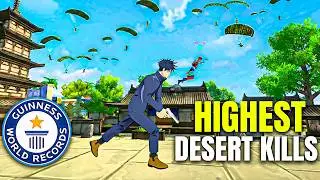 WORLD RECORD MOST KILLS | 1VS4 BR DESERT ONLY