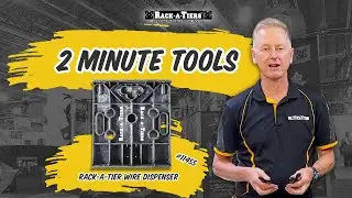 2 Minute Tools - Distributor Series | Rack-A-Tier Wire Dispenser