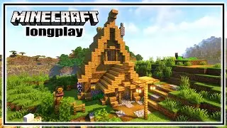 Minecraft Relaxing Longplay 1.19 | Cozy Fantasy Cottage - Village Transformation (No Commentary) #1