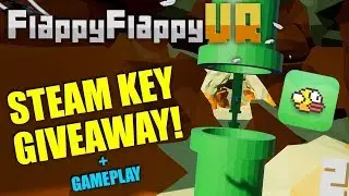 AS ADDICTIVE AS MOBILE? | Flappy Flappy VR Giveaway + Gameplay (HTC Vive)