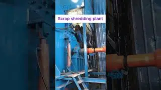 Amazing scrap metal shredding process#metalrecycling #scrapshredder  #hammermillshredder #recycling