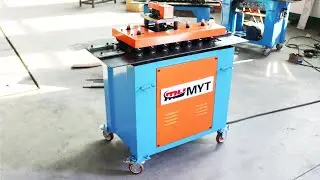 MYT&reg; LC-12DR air duct lockformer machine HVAC duct making machines ventilation equipment
