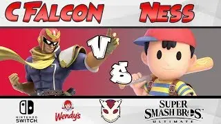 Captain Falcon vs Ness | The Smash Ultimate Tailgate | Super Smash Bros Ultimate
