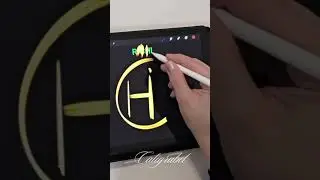 How to Make a Name Logo in Seconds  #namelogo #logo #youtubeshorts  #calligraphy