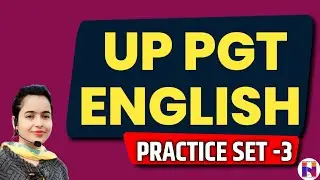 🔴 UP PGT / GIC ENGLISH | Practice set-3 | Probability of coming in the exam!
