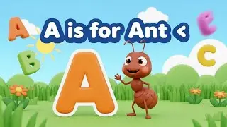 A for Ant 🐜 | ABC Phonics Song | Alphabet Sounds for Kids