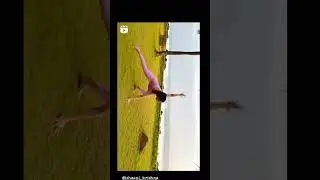 ishaani Krishna shares her workouts. animal flow workout  #ishaanikrishna #ahaanakrishna #shorts