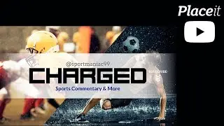 How to Make a Sports YouTube Banner with a YouTube Banner Maker