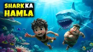 Shark ka Hamla | Bhagoo | Sapiens Series | Made in Pakistan Cartoon