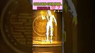 I Got Golden Criminal Bundle In Just One Spin🥳: New Criminal Bundle Ring Spin Trick!😱👀#shorts #fff