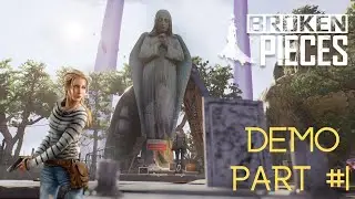 Trying This New Horror Puzzle Game with Shadow People | Broken Pieces Demo Part 1