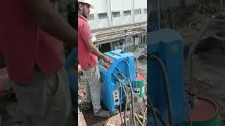 Vibration-Free Hydraulic Diamond Wire Saw Cutting | RCC Demolition Work | Mathura Construction