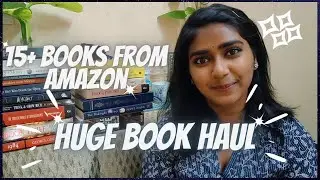 *HUGE* Amazon Book Haul | Unboxing 15+ books | thechaoticmess