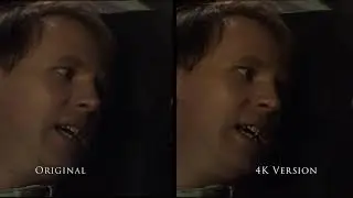 The Caves of Androzani 4k Side by Side Comparison | Doctor who 4k Upscale