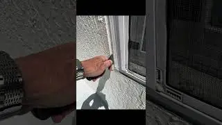 Repairing cracks on a stucco wall and around a window