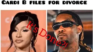 Cardi B Files For Divorce!! Video Footage of Offset Cheating!!