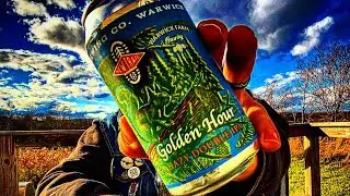 Golden Hour Hazy DIPA | New Trail Brewing X Warwick Brewing collab expedition pack beer review