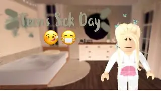 Teen's sick day | Roblox Bloxburg Roleplay | iisxn_moon