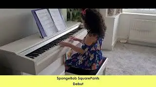 She Played THIS in a Piano Exam?! 🎹✨ (Pop Piano Performance) | SpongeBob SquarePants Cover Debut