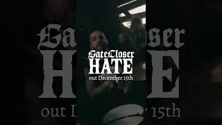 HATE - is out now - our anger is real in our new video #metal #alternative #gatecloser