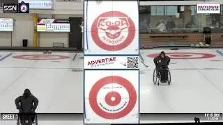 Frazier/Purvis vs. Obert/Wright - Draw 2 - Leduc Mixed Doubles Wheelchair Curling Event [3]
