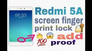 Redmi 5A Face Lock Enable 100% working||Redim 5A miui 10 update new video 2018