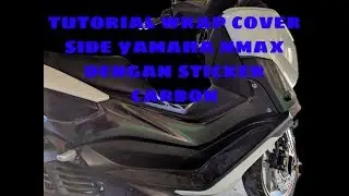 Yamaha N Max Cover Side Carbon Wrapping